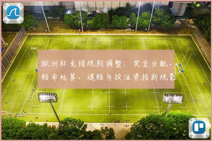 欧洲杯竞猜规则调整:奖金分配、赔率结算、退赔与投注资格新规影响